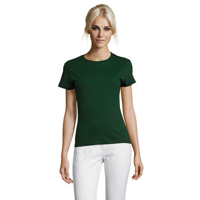 REGENT ŽENY Zelená fľaša – rEGENT LADIES SHIRT 150g s potlačou | Predmety.sk