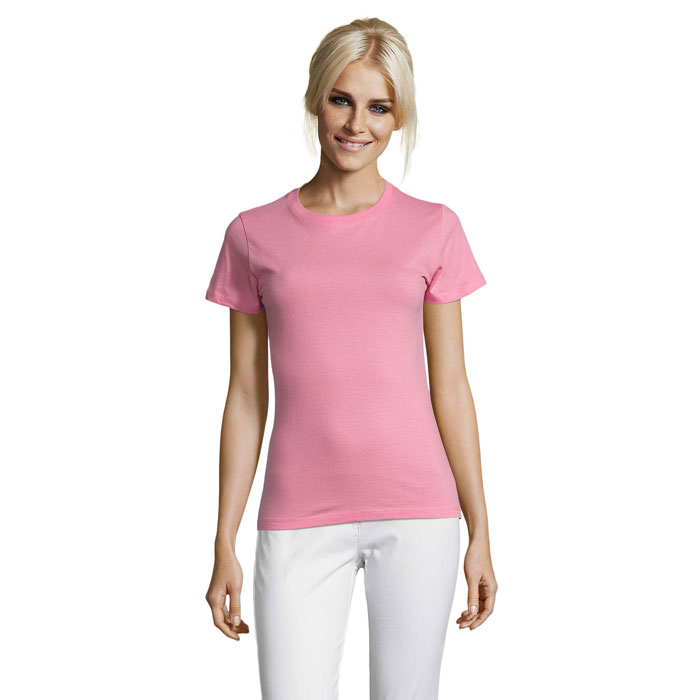 REGENT ŽENY Orchidea ružová – rEGENT LADIES SHIRT 150g s potlačou | Predmety.sk