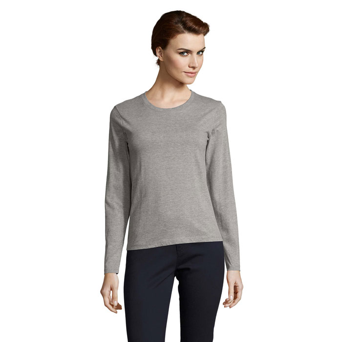 IMPERIAL LSL ŽENY Grey Melier – iMPERIAL LSL LADIES TRIČKO s potlačou | Predmety.sk