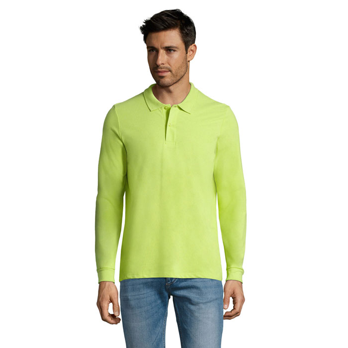 DOKONALÍ MUŽI LSL Zelené jablko – pERFECT LSL MEN POLO 180 s potlačou | Predmety.sk