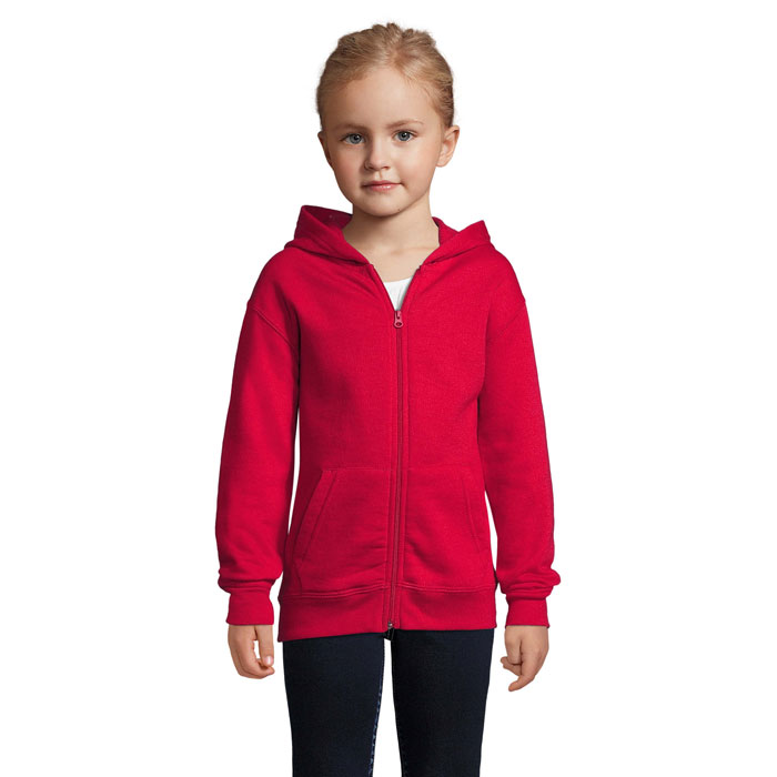 STONE KIDS Červená – sTONE CHILDREN'S MIKINA 260g s potlačou | Predmety.sk