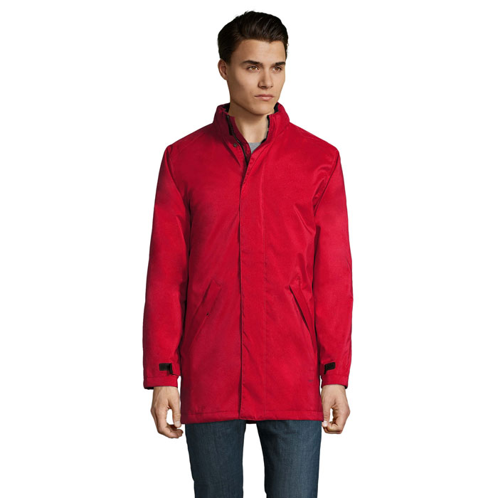 ROBYN Červená – rOBYN UNISEX PARKA s potlačou | Predmety.sk