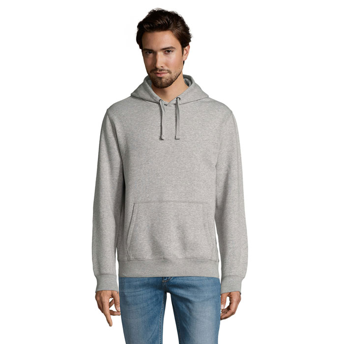 SPENCER Grey Melange 2 – sPENCER POT S KAPUCŇOU 280 s potlačou | Predmety.sk