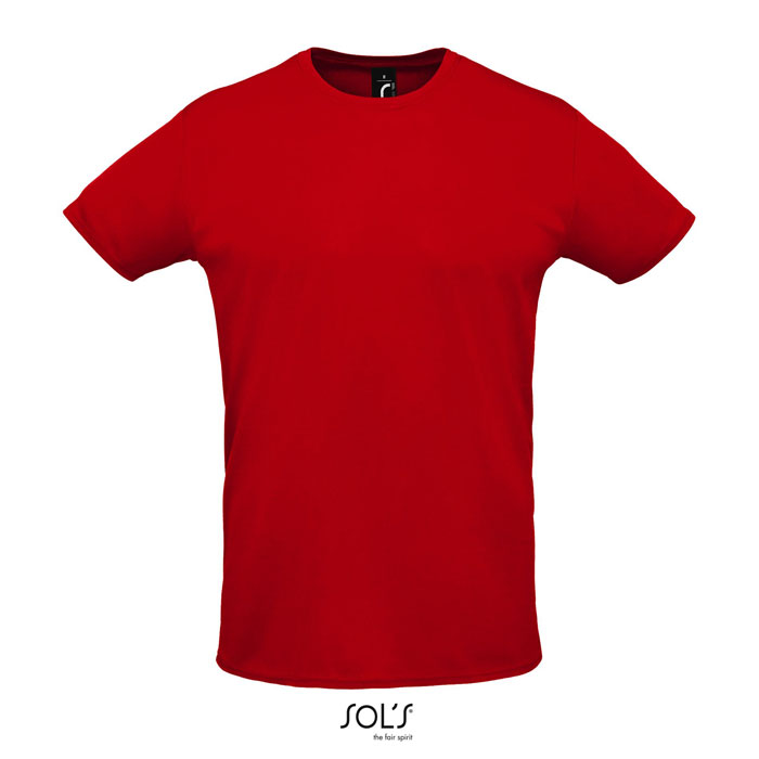 SPRINT Červená – sPRINT UNI SHIRT 130g s potlačou | Predmety.sk