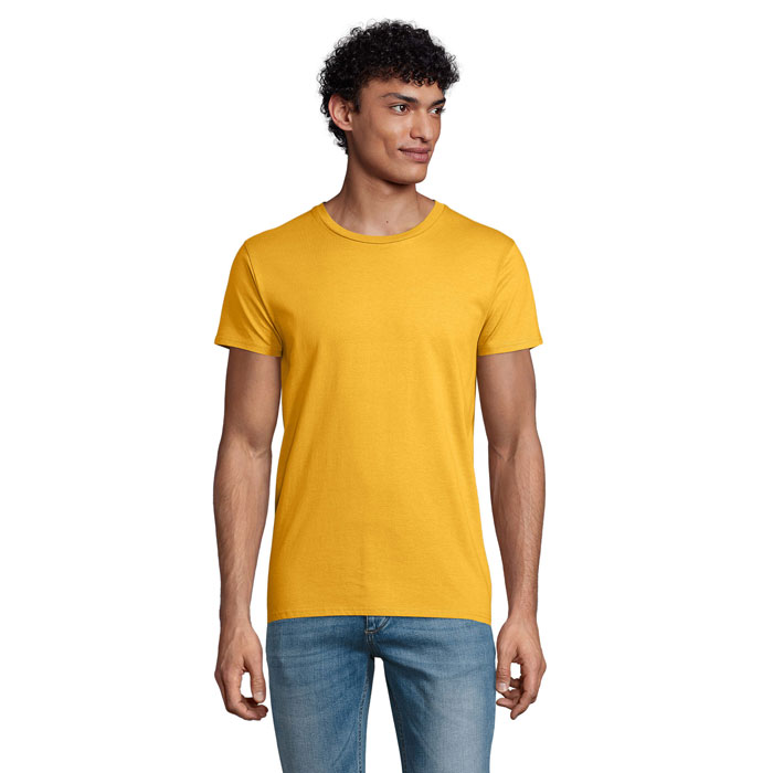 PIONIER MUŽI Zlato – pIONEER MEN P. tričko 175g s potlačou | Predmety.sk