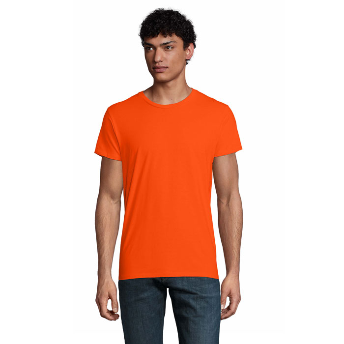 PIONIER MUŽI Oranžová – pIONEER MEN P. tričko 175g s potlačou | Predmety.sk