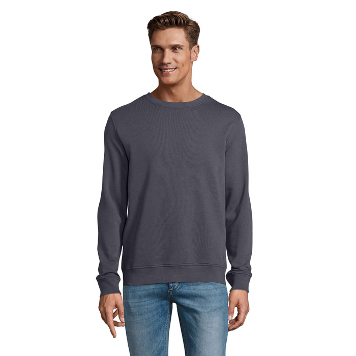 COMET Hlboká uhľovo sivá – cOMET SWEATER 280g s potlačou | Predmety.sk
