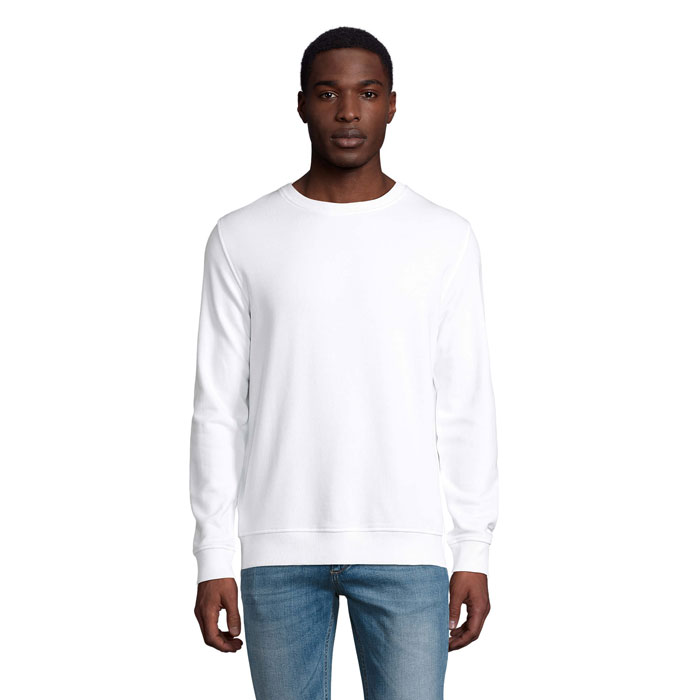 COMET Biela – cOMET SWEATER 280g s potlačou | Predmety.sk