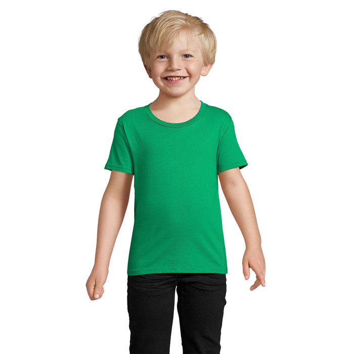 CRUSADER KIDS Kelly Green – detské tričko CRUSADER 150g s potlačou | Predmety.sk