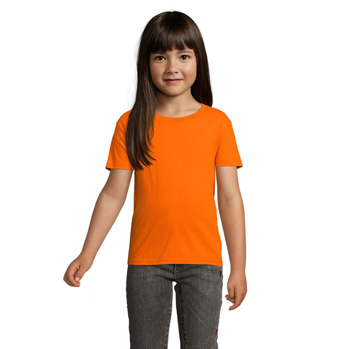 CRUSADER KIDS Oranžová – detské tričko CRUSADER 150g s potlačou | Predmety.sk