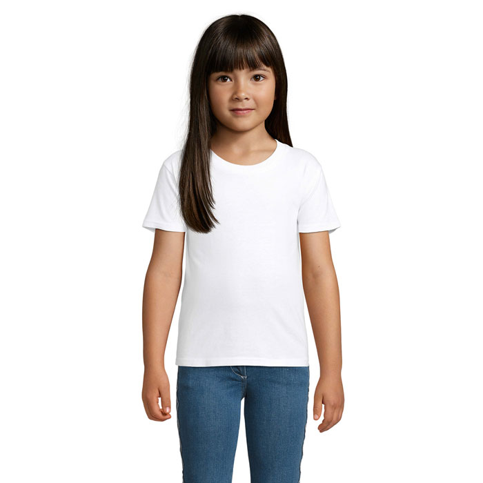 CRUSADER KIDS Biela – detské tričko CRUSADER 150g s potlačou | Predmety.sk