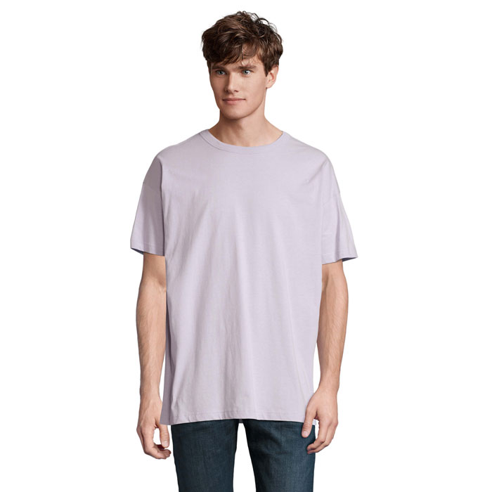BOXY MEN Lilac – bOXY PÁNSKE NADROZMERNÉ TRIČKO s potlačou | Predmety.sk