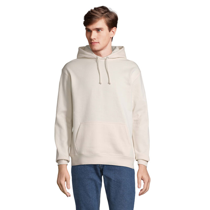 CONDOR Off-White – cONDOR Uni mikina s kapucňou s potlačou | Predmety.sk
