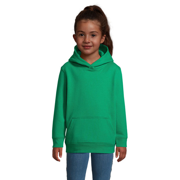 CONDOR KIDS Kelly Green – cONDOR KIDS mikina s kapucňou s potlačou | Predmety.sk