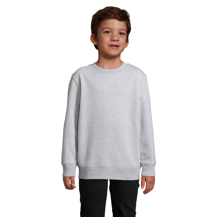 COLUMBIA KIDS Grey Melange 2 – detská mikina COLUMBIA KIDS s potlačou | Predmety.sk