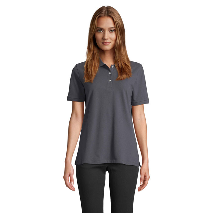 PACIFIC WOMEN Myš sivá – pACIFIC WOMEN POLO s potlačou | Predmety.sk