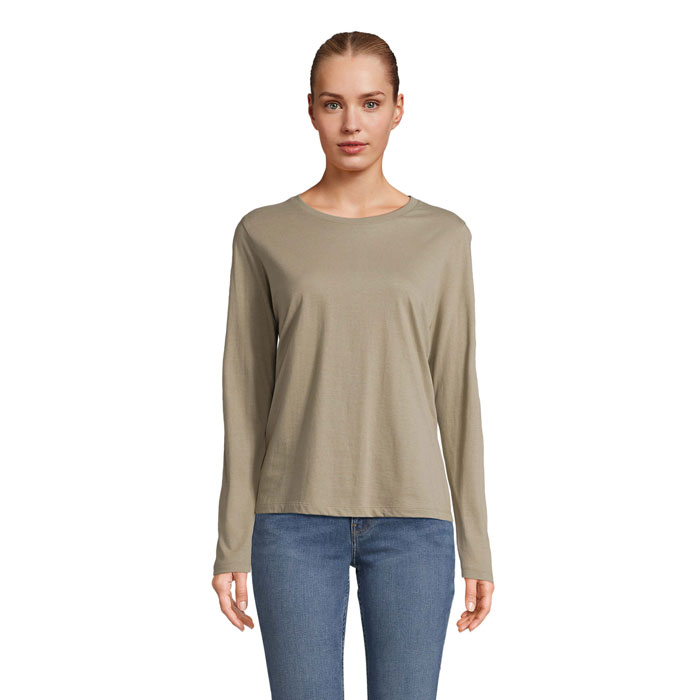 MONARCH WOMEN Khaki – dÁMSKE TRIČKÁ MONARCH s potlačou | Predmety.sk