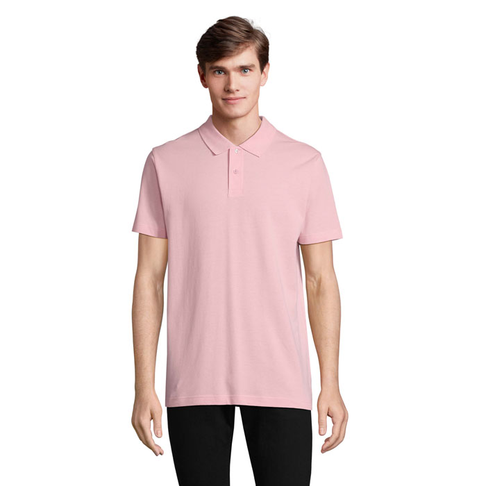 PULSE Candy Pink – pULZNÉ UNISEX POLO s potlačou | Predmety.sk