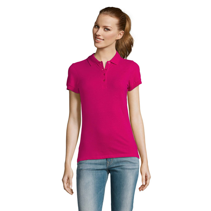 PASSION Fuksia – dámske polokošele PASSION 170g s potlačou | Predmety.sk