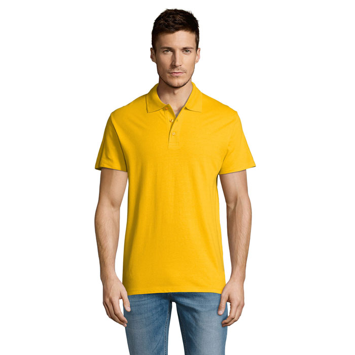 LETO II Zlato – sUMMER II MEN Polo 170g s potlačou | Predmety.sk