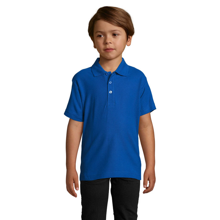 SUMMER II KIDS Kráľovská modrá – sUMMER II KIDS Polo 170g s potlačou | Predmety.sk