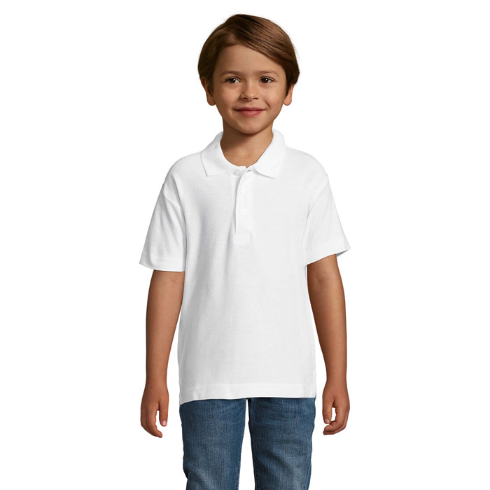 SUMMER II KIDS Biela – sUMMER II KIDS Polo 170g s potlačou | Predmety.sk