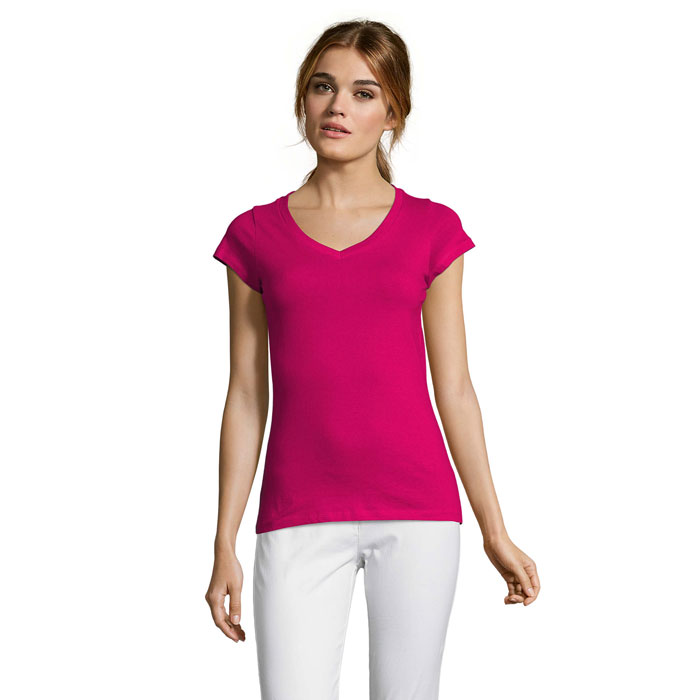 MOON Fuksia – mOON LADIES SHIRT 150g s potlačou | Predmety.sk