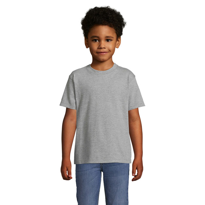 IMPERIAL KIDS Grey Melier – iMPERIAL CHILDREN'S SHIRT 190g s potlačou | Predmety.sk