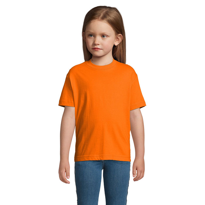 IMPERIAL KIDS Oranžová – iMPERIAL CHILDREN'S SHIRT 190g s potlačou | Predmety.sk