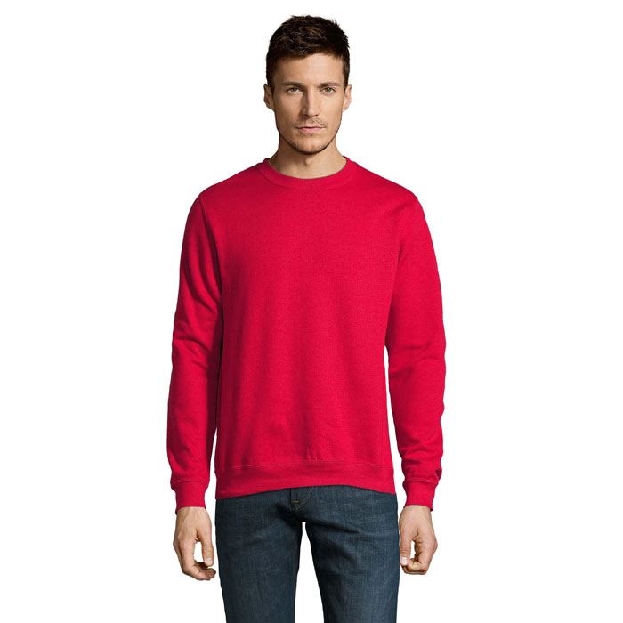 NOVÝ SUPREME Červená – nEW SUPREME SVETR 280g s potlačou | Predmety.sk