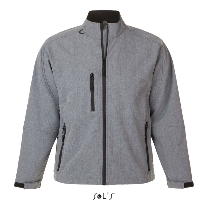 RELAX Grey Melier – rELAX MEN'S SS BUNDA 340g s potlačou | Predmety.sk