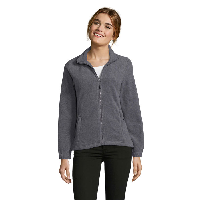 SEVERNÉ ŽENY Grey Melier – nORTH WOMEN'S FL BUNDA 300g s potlačou | Predmety.sk